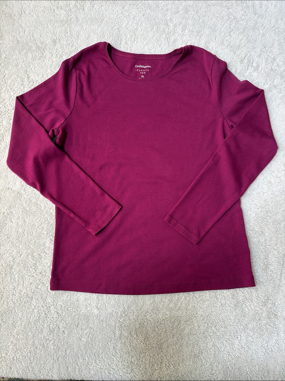 Classic Croft & Barrow Tee - Magenta